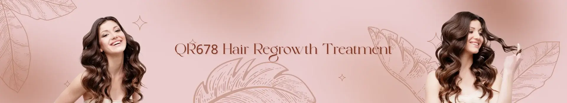 QR678 Hair Regrowth Treatment banner